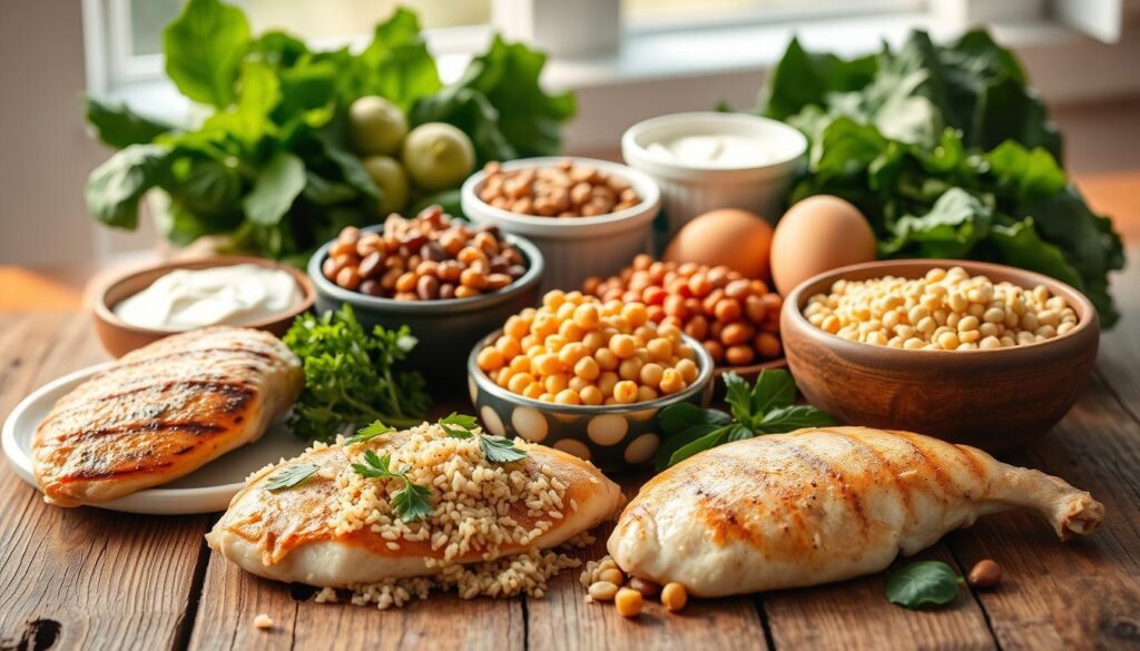 proteinrige fødevarer