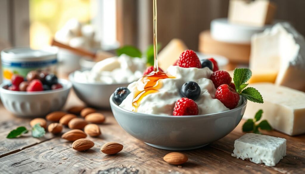 proteinrige mejeriprodukter